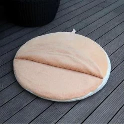 Unbranded Peluche Ronde Dorayaki Shape Dog Sleeping Mat Couverture Confortable Pour Chien Ménager Neuf -nourriture pour chien boutique 597122887 max
