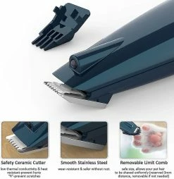 Mryenc Tondeuses Pour Chiens Professional Heavy Duty Dog Grooming Clipper Low Noise -nourriture pour chien boutique 597430645 max