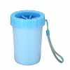 Unbranded Silicone Pet Cleaning Brush Cup Portable Dog Paw Cleaner Dog Foot Washersgreen