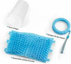 Unbranded Silicone Pet Cleaning Brush Cup Portable Dog Paw Cleaner Dog Foot Washersgreen -nourriture pour chien boutique 600033494 max