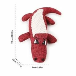 Unbranded 1pc Pet Dog Linen Peluche Crocodile Animal Toy Dog Chew Squeaky Noise Toy Cleaning Teeth Supplies 8 Unbranded 1pc Pet Dog Linen Peluche Crocodile Animal Toy Dog Chew Squeaky Noise Toy Cleaning Teeth Supplies -nourriture pour chien boutique 603489069 max