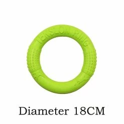 Unbranded 18/27cm Jouets Pour Chiens Eva Anneau De Formation Interactif Puller Résistant Pour Chiens Pet Flying Discs Ring Toy Dog Ring