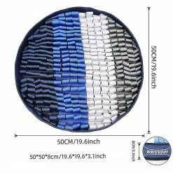 Unbrandded Pet Dog Snuffle Mat Pet Sniffing Training Blanket Pet Interactive Toy Feeding Pad Dog Indoors Intelligence Training Mat -nourriture pour chien boutique 609692260 max