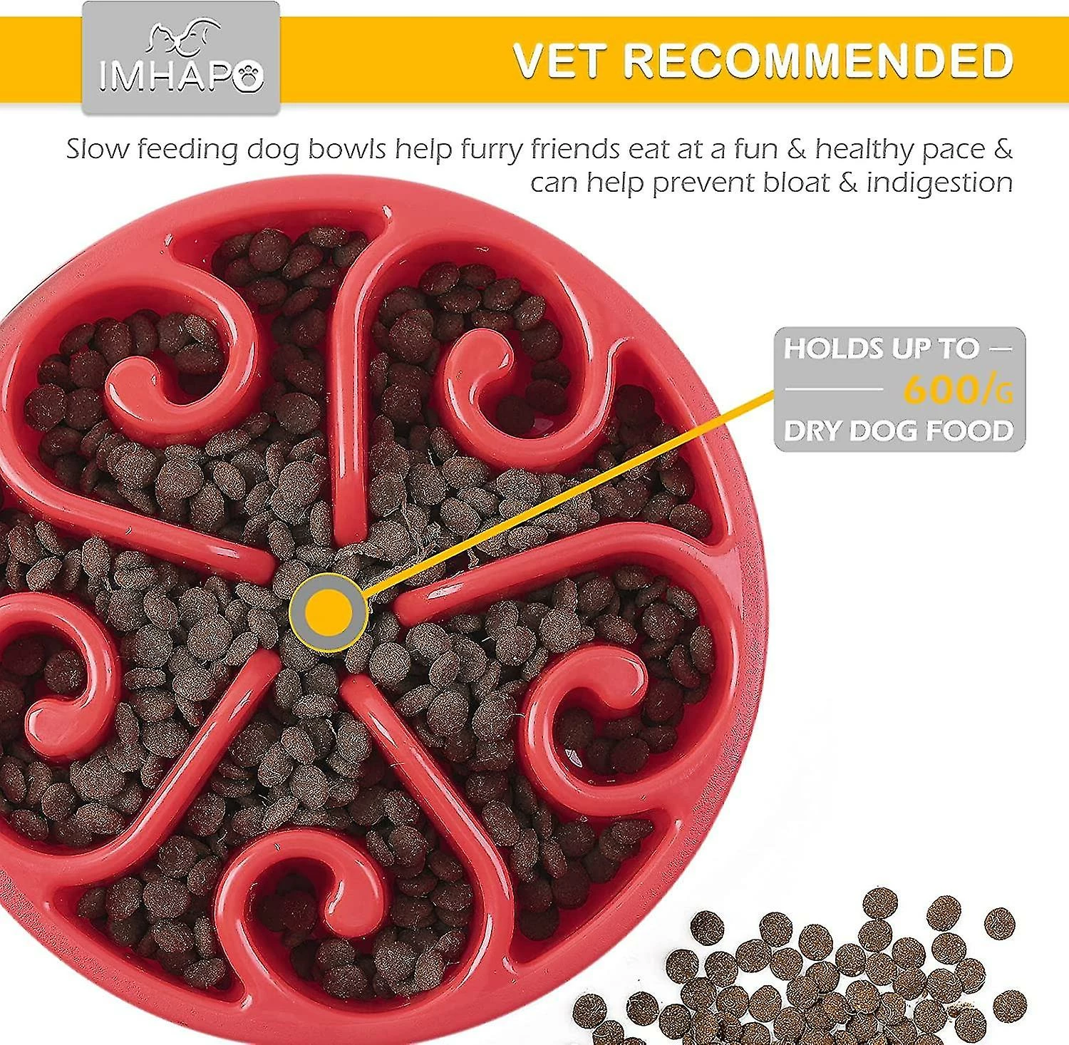 Unbranded Shxx Slow Feeder Dog Bowl, Pet Slow Feeding Plate, Maze Interactive Dog Puzzle, Fun Feeder Expansion Stop Slow Bowl, Non Toxique Et Anti-suffocation, 3 Unbranded Shxx Slow Feeder Dog Bowl, Pet Slow Feeding Plate, Maze Interactive Dog Puzzle, Fun Feeder Expansion Stop Slow Bowl, Non Toxique Et Anti-suffocation, â Image 3