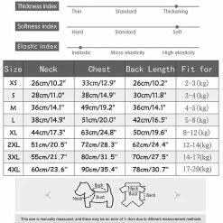 Weijianuo Automne Hiver Pet Vest Pet Puppy Dog Cat Warm Padded Coat Harnais Zip Jacket -nourriture pour chien boutique 611715011 max