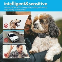 Unbranded Smart Rechargeable Dog Bark Stop Collier Anti Barking Collier 7 Unbranded Smart Rechargeable Dog Bark Stop Collier Anti Barking Collier -nourriture pour chien boutique 612045365 max