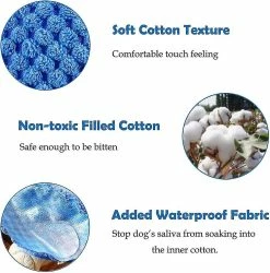 Liangnv Coton Squeaky Dog Toy Dog Teeth Brushing Chew Toy For Puppy Large Dog Gift -nourriture pour chien boutique 612245096 max