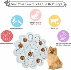 Liangnv Puzzle Feeder Toy, Slow Dog Puzzle Feeder Toy, Intelligence Dog Game, Interaction éducative -nourriture pour chien boutique 612246366 max
