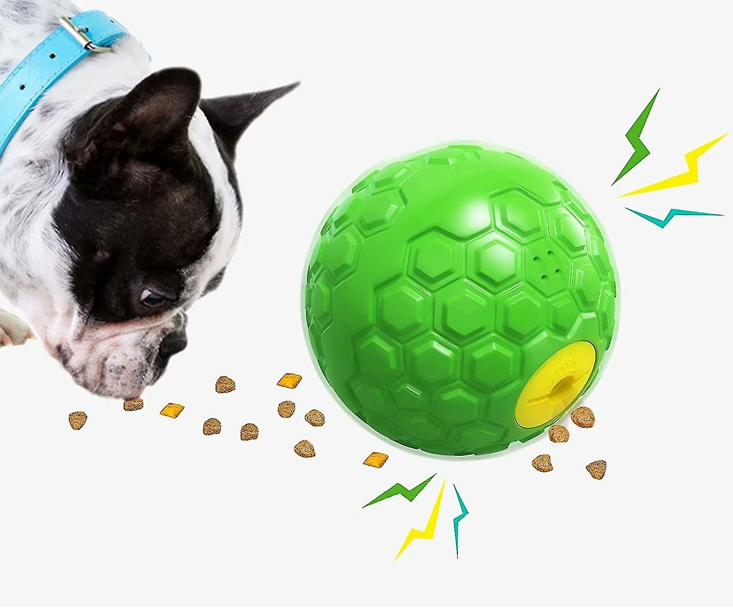 Heytea Jouet Alimentaire Interactif Pour Chien Et Chats. Distributeur De Nourriture Pour Animaux De Compagnie Tumbler Dog Treat Toy 2 Heytea Jouet Alimentaire Interactif Pour Chien Et Chats. Distributeur De Nourriture Pour Animaux De Compagnie Tumbler Dog Treat Toy – Image 2