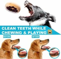 Heytea Donut Peluche Toy Squeaky Chew Toy Dog Toy Set Pour Petit Et Moyen Puppy Dogs Pets Interact Gift -nourriture pour chien boutique 612288731 max