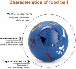 Heytea Dog Food Ball Dog Toy Intelligence Dog Food Puppy Toy Puppy Treat Distributeur Cadeau -nourriture pour chien boutique 612289368 max