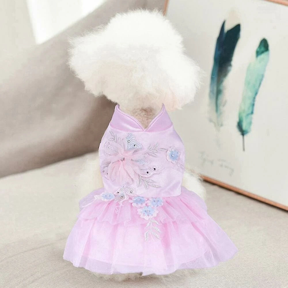 Unbranded Summer Pet Dog Dress Princess Puppy Cat Robes Pour Petits Chiens Moyens Chihu 3 Unbranded Summer Pet Dog Dress Princess Puppy Cat Robes Pour Petits Chiens Moyens Chihu – Image 3