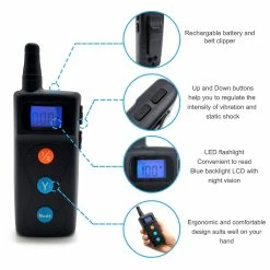 Unbranded 2023 New Hot Sell Dog Slave Collar Pet Remote Control Training Collar Anit Bark Collar -nourriture pour chien boutique 614044473 max