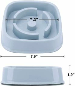 Unbranded Dog Slow Feeder Bowl, Anti Slip Puzzle Bowl - Plats D’alimentation Anti-avalants Pour Animaux De Compagnie Slower Food 7 Unbranded Dog Slow Feeder Bowl, Anti Slip Puzzle Bowl - Plats D’alimentation Anti-avalants Pour Animaux De Compagnie Slower Food -nourriture pour chien boutique 614633277 max