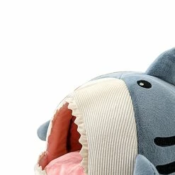 Unbranded Pet House Cat Dog Sleeping Bed Nest Puppy Warm Cushion Semi-closed Kennel Blue S -nourriture pour chien boutique 617247180 max