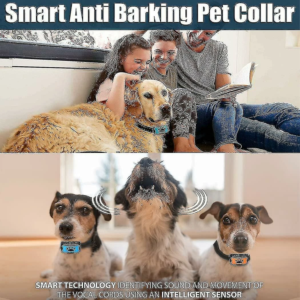 Unbranded Miofth 3 In1 Anti Bark Dog Collar Excessive Barking Device Safe Harmless & Humane Anti-bark Training Pour Les Races De Petite Taille Moyenne 3 Unbranded Miofth 3 In1 Anti Bark Dog Collar Excessive Barking Device Safe Harmless & Humane Anti-bark Training Pour Les Races De Petite Taille Moyenne – Image 3