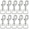 Unbranded 20pc Snap Hooks Pour Dog Leash Collar Linking, Heavy Duty Swivel Fermoir Eye Buckle Trigger Clip Pour P