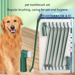 Unbranded 8pcs Pet Double Pour La Tête Et Le Doigt Brosse à Dents Dog Pour Chat Puppy Teeth Care Cleani 9 Unbranded 8pcs Pet Double Pour La Tête Et Le Doigt Brosse à Dents Dog Pour Chat Puppy Teeth Care Cleani -nourriture pour chien boutique 621048421 max
