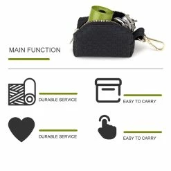 Unbranded Dog Poop Bag Holder Purse Waste Bag Dispenser Attaches à Leash For Walking 9 Unbranded Dog Poop Bag Holder Purse Waste Bag Dispenser Attaches à Leash For Walking -nourriture pour chien boutique 621133204 max