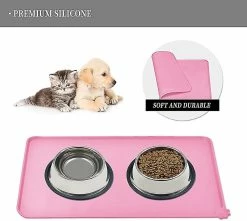 Unbranded Silicone Dog Cat Bowl Mat Anti-stick Food Pad Coussin D’eau Imperméable à L’eau (61 X 41 -nourriture pour chien boutique 625029684 max