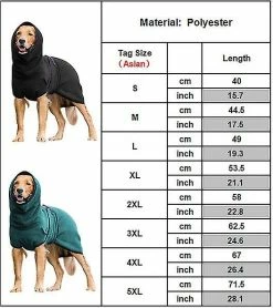 Unbranded Puppy Pets Dog Clothes Towelling Séchage Peignoir De Bain Manteau Vêtements De Nuit Vêtements Plus Chauds -nourriture pour chien boutique 636479464 max