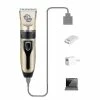 Nufasion Pet Hair Thick Coats Clippers Trimmers Set Dog Grooming Kit Low Noise Electric Quiet For Dogs Cats -