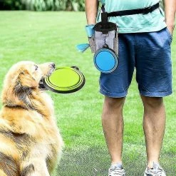 Unbranded Dog Treat Pouch Dog Training Pouch Bag Avec Bandoulière à La Taille, Distributeur De Sac à Crottes Et Sac De Dressage De Friandises Pliable Pour Friandises, Croquettes, Animaux De Compagnie -nourriture pour chien boutique 639304716 max