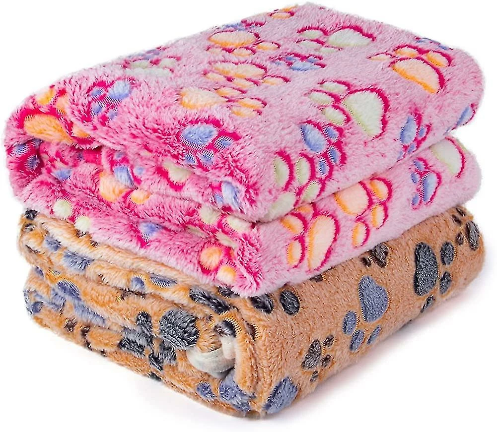 Unbranded 2 Pièces Puppy Blankets Pet Dog Blanket Grand Lavable Doux Chaud Coral Fleece 1 Unbranded 2 Pièces Puppy Blankets Pet Dog Blanket Grand Lavable Doux Chaud Coral Fleece