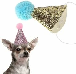 Unbranded Pet Birthday Hat Kitten Christmas Hat Party Pet Hat Dog Hat - 2 Pièces -nourriture pour chien boutique 642450830 max