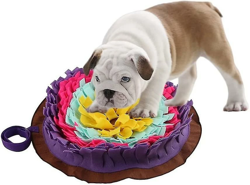Unbrandded Sniffing Carpet Dog, Dog Snuffle Mat / Couverture D’entraînement / Tapis D’alimentation - Design Coloré 1 Unbrandded Sniffing Carpet Dog, Dog Snuffle Mat / Couverture D’entraînement / Tapis D’alimentation - Design Coloré