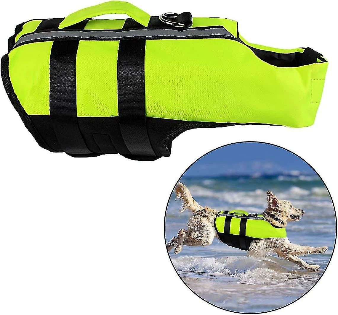 Unbranded Pet Dog Life Vest Maillot De Bain Gilet De Chien Réglable Gilet De Sauvetage 1 Unbranded Pet Dog Life Vest Maillot De Bain Gilet De Chien Réglable Gilet De Sauvetage