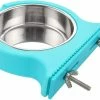 Unbranded Crate Dog Bowl, Amovible En Acier Inoxydable Dog Bowl Suspendu Pet Cage Bowl Coop Cup Grand Bol De Nourriture D’eau Pour Chiens Chats Lapins Taille Petit