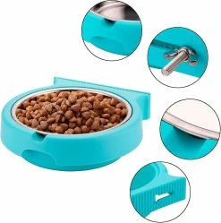 Unbranded Crate Dog Bowl, Amovible En Acier Inoxydable Dog Bowl Suspendu Pet Cage Bowl Coop Cup Grand Bol De Nourriture D’eau Pour Chiens Chats Lapins Taille Petit -nourriture pour chien boutique 642784135 max