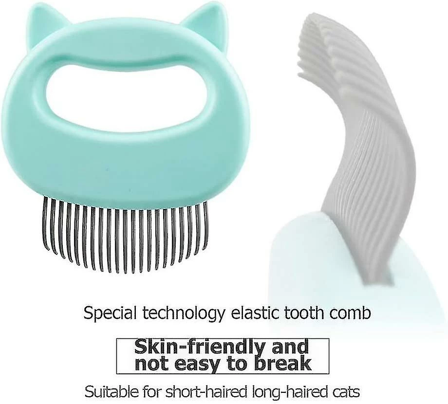 Unbranded Pet Cat Dog Massage Shell Peigne Peigne De Peigne De Chat Brosse De Nettoyage Convient Pour Le Toilettage Des Soins Des Poils D’animaux De Compagnie à La Brosse D’épilation Lâche Brosse Pour Animaux De Compagnie (vert)1pcs 3 Unbranded Pet Cat Dog Massage Shell Peigne Peigne De Peigne De Chat Brosse De Nettoyage Convient Pour Le Toilettage Des Soins Des Poils D’animaux De Compagnie à La Brosse D’épilation Lâche Brosse Pour Animaux De Compagnie (vert)1pcs – Image 3