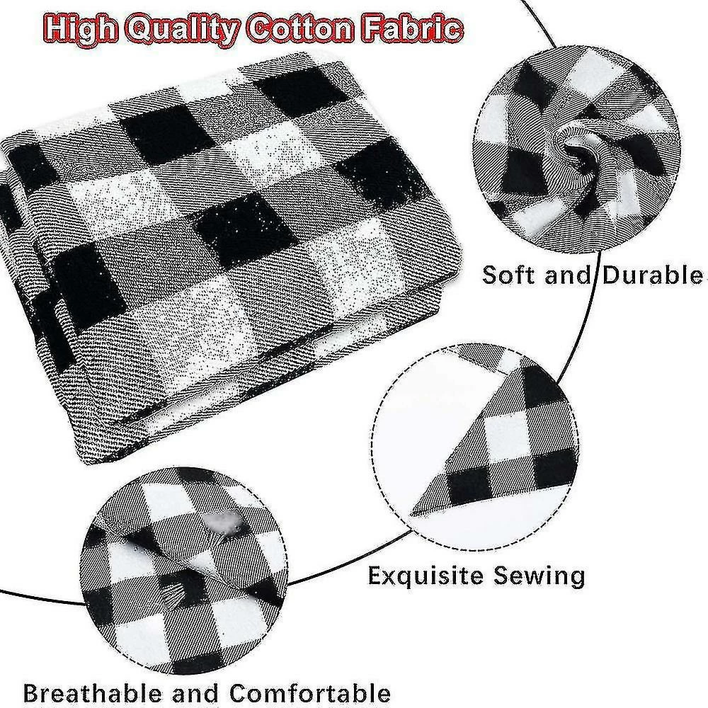 Unbranded 2 Pcs Dog Bandana Noël Classique Plaid Pet Bandana Foulard 3 Unbranded 2 Pcs Dog Bandana Noël Classique Plaid Pet Bandana Foulard – Image 3