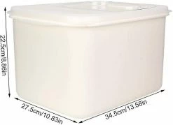 Unbranded Pet Food Bin Pet Food Storage Container Plastic Cat Dog Grain Storage Box -nourriture pour chien boutique 646471131 max