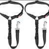 Unbranded Ceinture De Sécurité De Voiture Pour Chien, 2 Pack Appui-tête Réglable Pet Dog Seat Belt Ceinture De Sécurité En Plomb (noir)