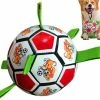 Unbranded Dog Toys Balls, Jouets Interactifs De Football Pour Chiens Avec Onglets De Saisie, Jouets De Jardin Pour Chiens En Plein Air