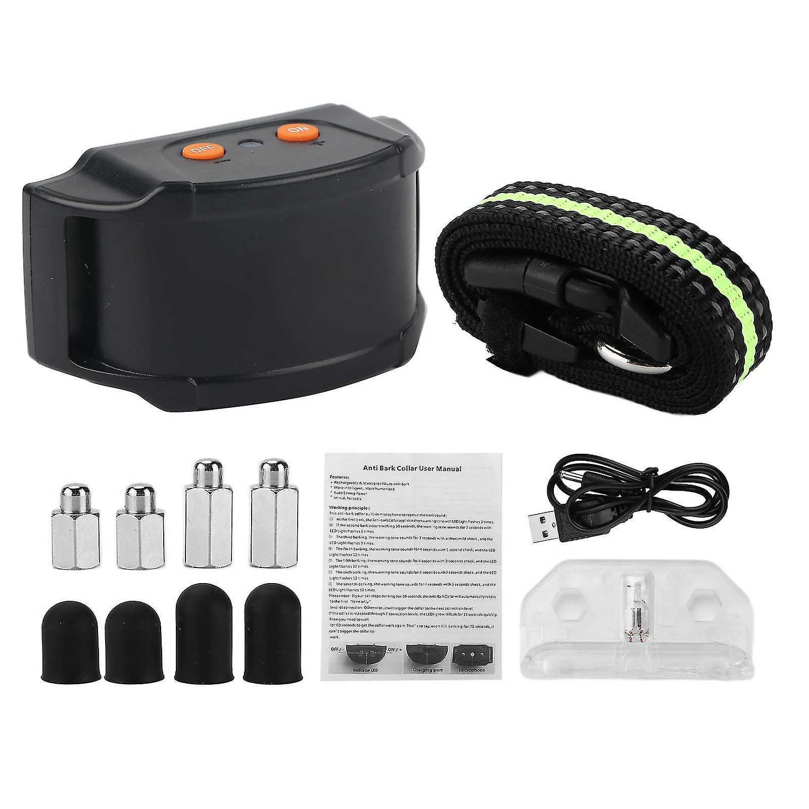 Gegong Dog Training Collar Barking Proof Waterproof Electronic Training Collar For Large Medium Small Dogs 1 Gegong Dog Training Collar Barking Proof Waterproof Electronic Training Collar For Large Medium Small Dogs