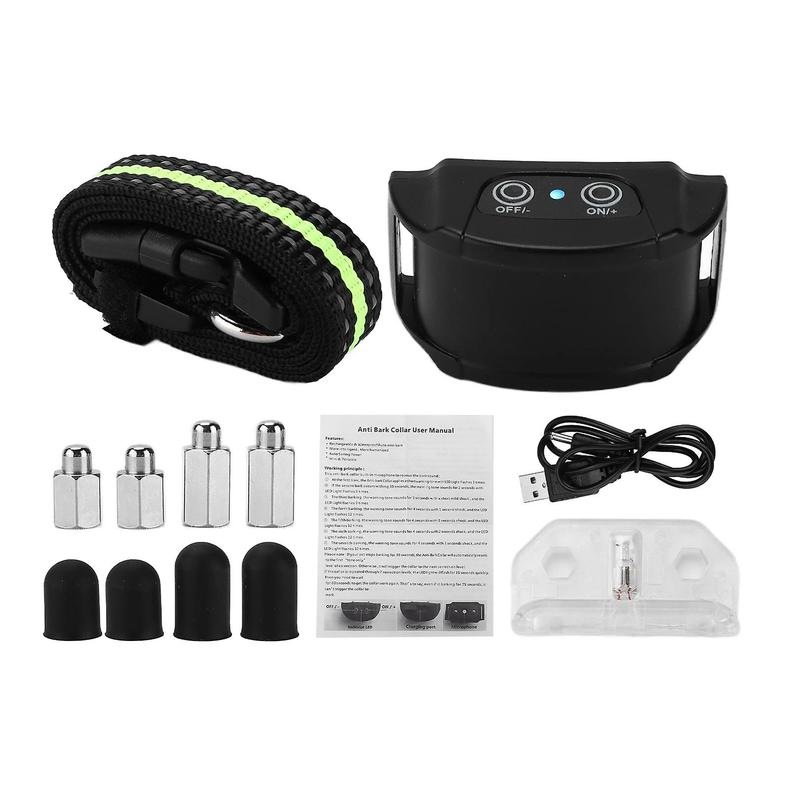 Gegong Dog Training Collar Barking Proof Waterproof Electronic Training Collar For Large Medium Small Dogs 3 Gegong Dog Training Collar Barking Proof Waterproof Electronic Training Collar For Large Medium Small Dogs â Image 3