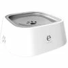 Unbranded Pet Water Bowl Dog Bowl Floating Water Bowl Waterer Drinking Bowl Water Feeder Drinking Fountain 1l White