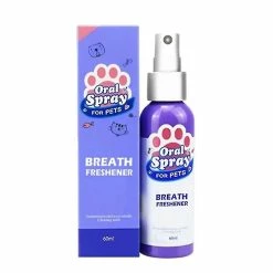 Huamade Pet Spray Dog Oral Care Bad Breath Teeth Cleaning Breath Freshener Plaque Remover