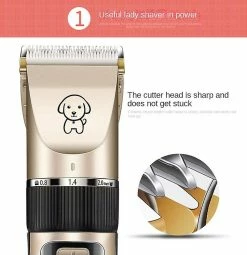 Unbranded Pet Electric Hair Clipper Dog Hair Shaver Cat Teddy Dog Hair Shaver Knife Tool Hair Clipper Electric Hair Clipper K6 -nourriture pour chien boutique 653888484 max