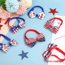 Scout 12 Pièces Pet Dog Neckties Réglable Patriotic Dog Pet Neckties Flag Cat Tie For Dogs Puppy -nourriture pour chien boutique 655357390 max