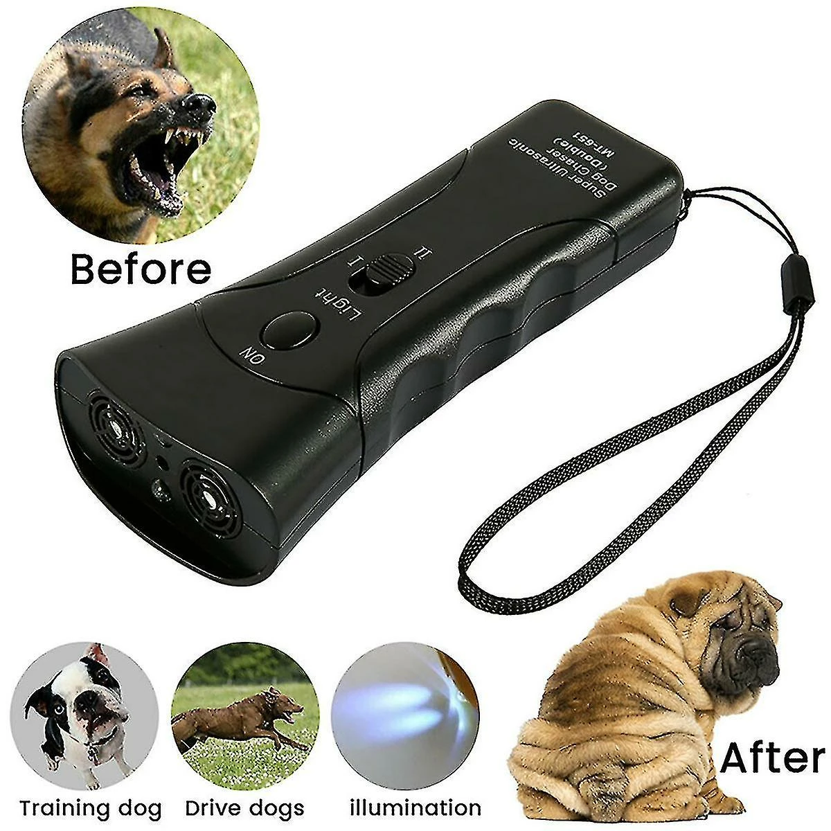 Sl Chang Pet Gentle Ultrasonic Anti Dog Barking Trainer Led Light Gentle Chaser Device Repeller 1 Sl Chang Pet Gentle Ultrasonic Anti Dog Barking Trainer Led Light Gentle Chaser Device Repeller