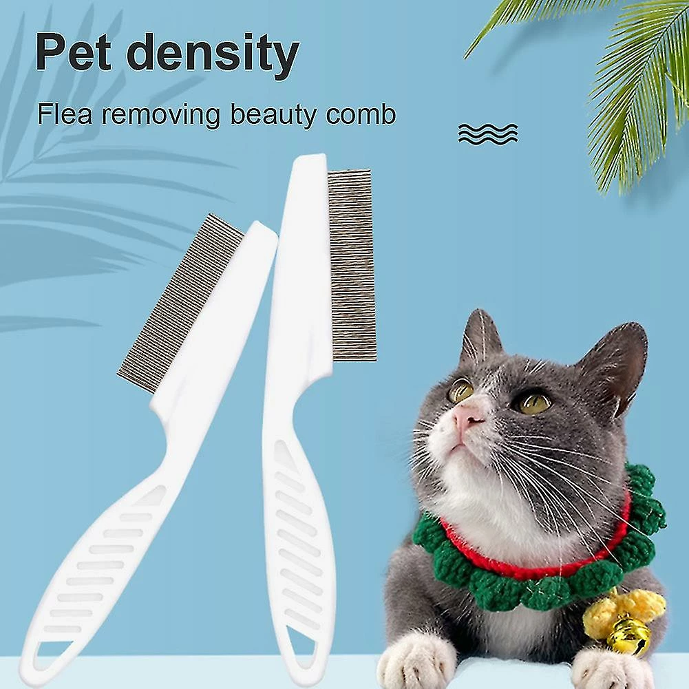 Unbranded 2 Pcs Pet Animal Care Protect Flea Comb Pour Cat Dog Pet Stainless Steel Comfort Flea Hair Comb Cat Chip Comb Pet Dog Cat Brush 1 Unbranded 2 Pcs Pet Animal Care Protect Flea Comb Pour Cat Dog Pet Stainless Steel Comfort Flea Hair Comb Cat Chip Comb Pet Dog Cat Brush