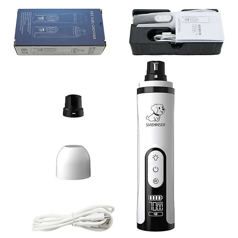 Unbranded Lcd Digital Display Pet Nail Sharpener Led Double Light 3 Gear 3 Grinding Head Usb Rechargeable Cat And Dog Nail Clipper 1 Unbranded Lcd Digital Display Pet Nail Sharpener Led Double Light 3 Gear 3 Grinding Head Usb Rechargeable Cat And Dog Nail Clipper
