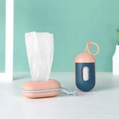 Unbranded 5 Pcs Pet Trash Bag Distributeur Dog Poop Bags Animaux De Compagnie Déchets Sacs à Ordures Plastique Sac à Ordures Cat Distributeur Portable Extérieur Pet Trash Box -nourriture pour chien boutique 656338338 max