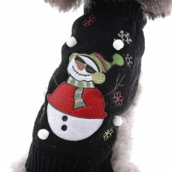 Xxzjd Noël Pet Dog Sweater Holiday Classic Apparel Jumper Pour Petits Chiens Moyens( Taille: S )