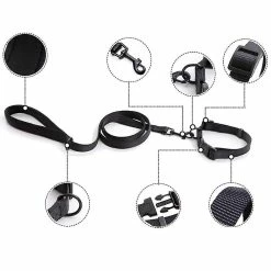 Jccc Classic Black;s Sunrain Tactical Dog Collar Super Soft Neoprene Filled Dog Collar -nourriture pour chien boutique 659153095 max 2